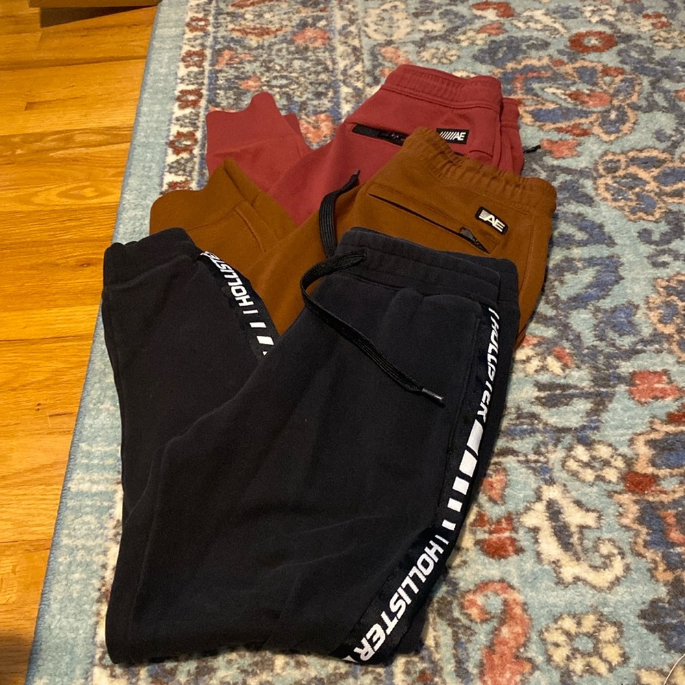 Boys/mens sweatpants- lot of 5 size range